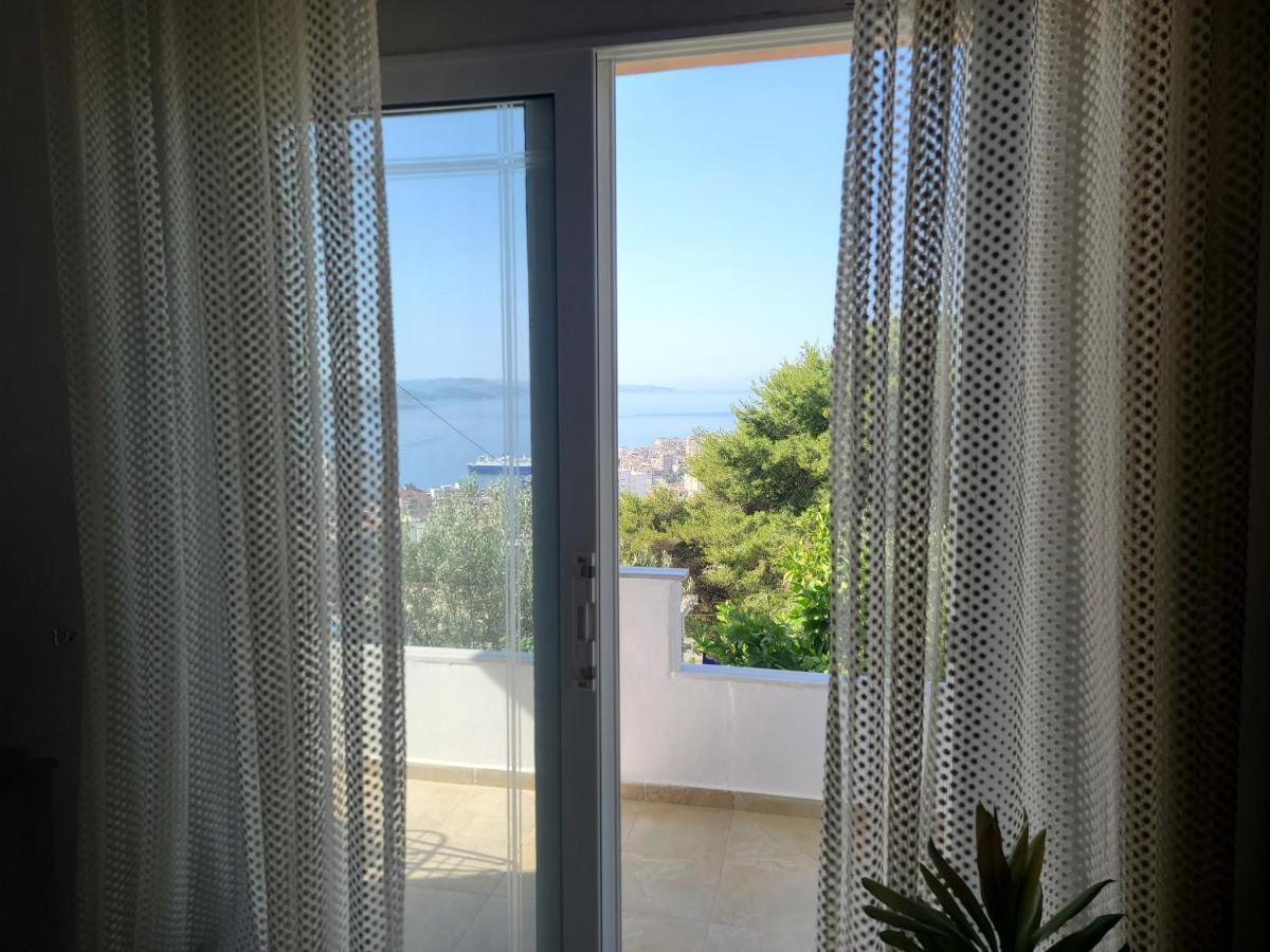 Hillside Garden Apartament Sarande Bagian luar foto