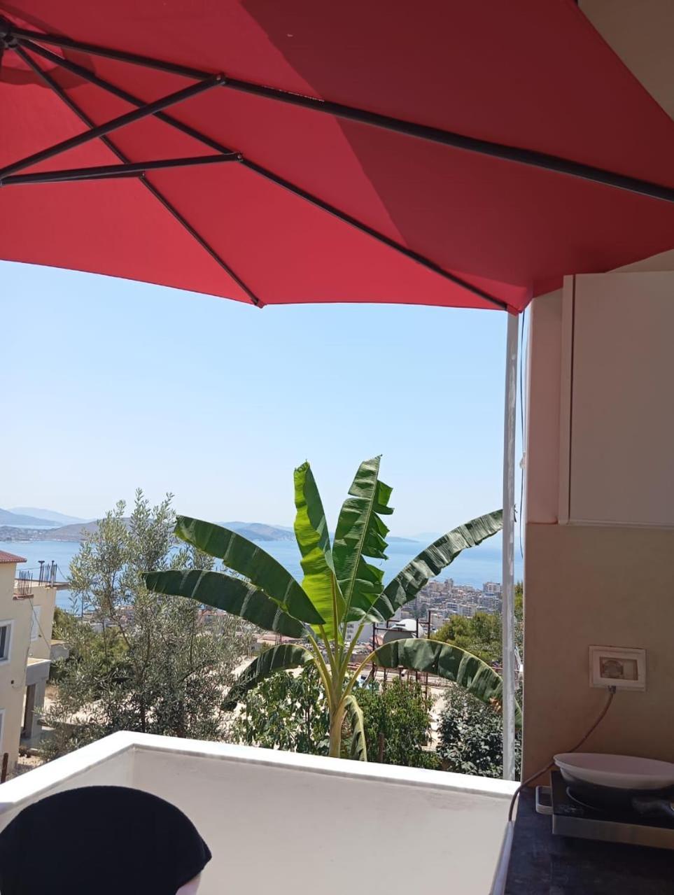 Hillside Garden Apartament Sarande Bagian luar foto